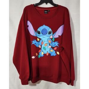 Disney Stitch ''Kinda Naughty kinda nice'' women X3 christmas sweatshirt